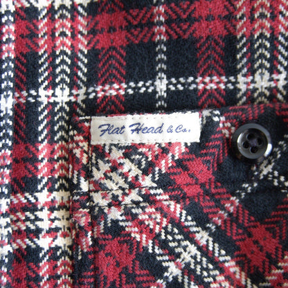 The Flat Head Flannel Plaid Shirt Size 42