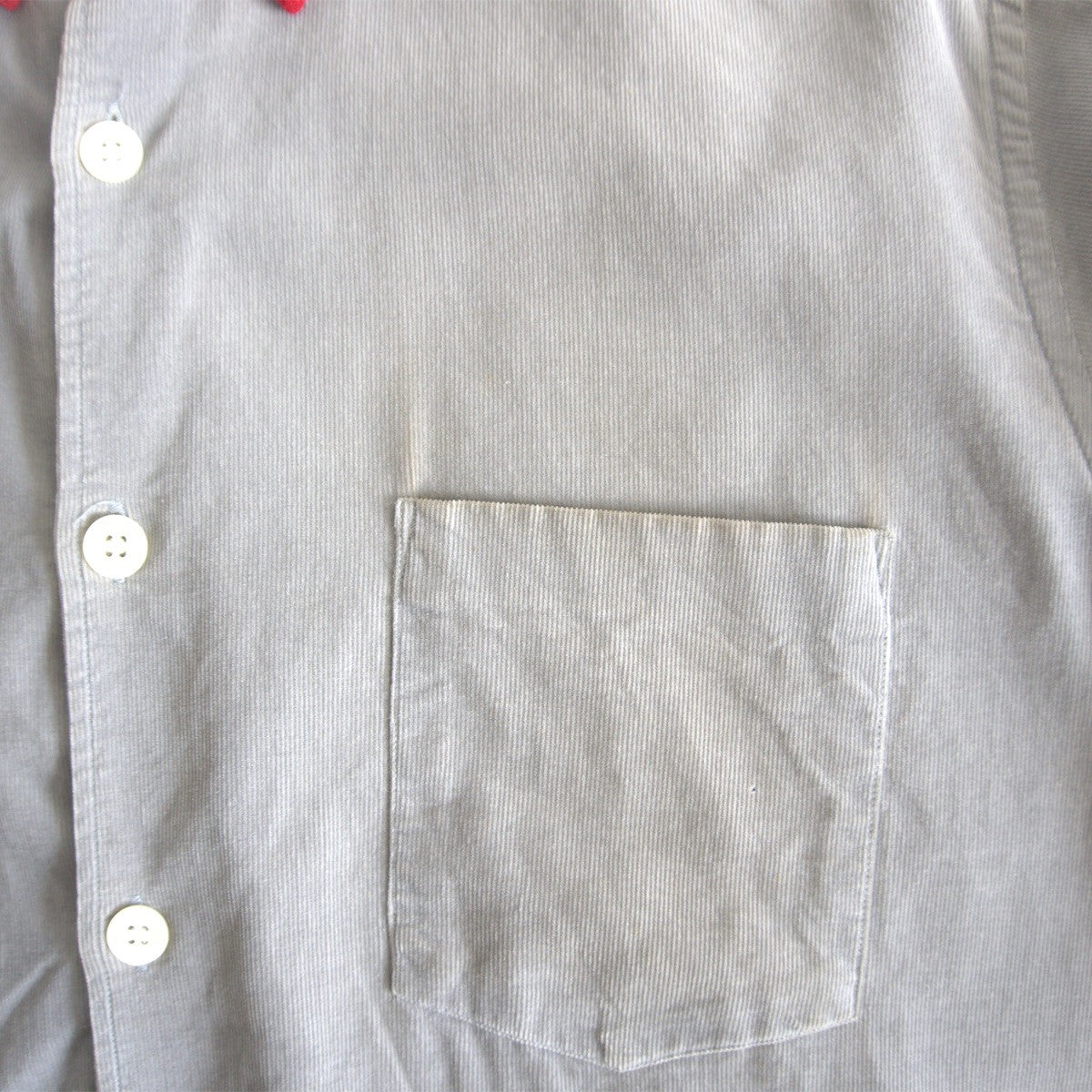 Comme des Garcons 00 Contrast Collar Corduroy Shirt Size XL