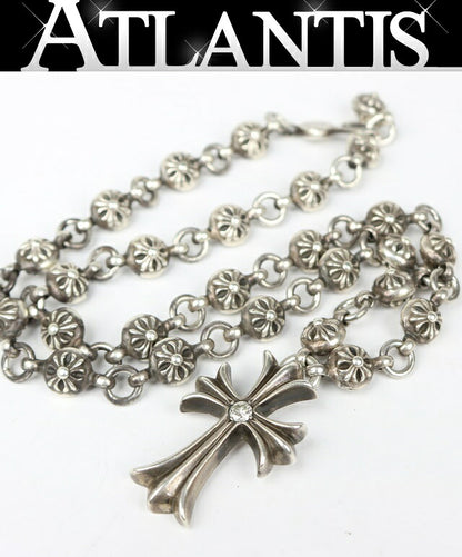 CHROME HEARTS Small CH Cross SV925 Silver Size ONE SIZE