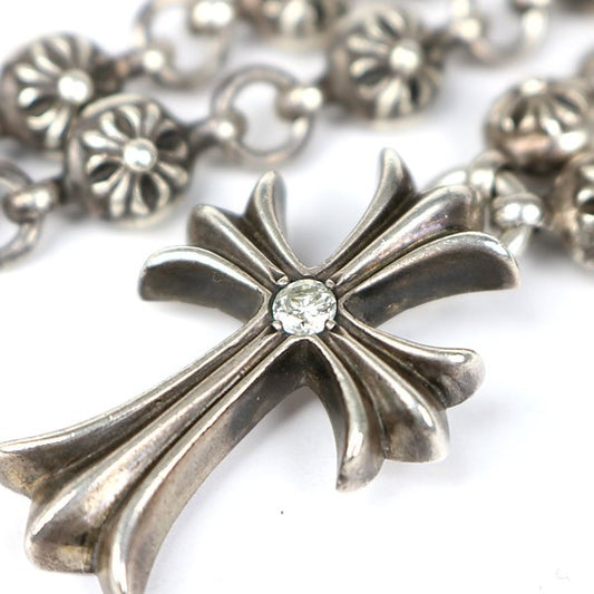 CHROME HEARTS Small CH Cross SV925 Silver Size ONE SIZE