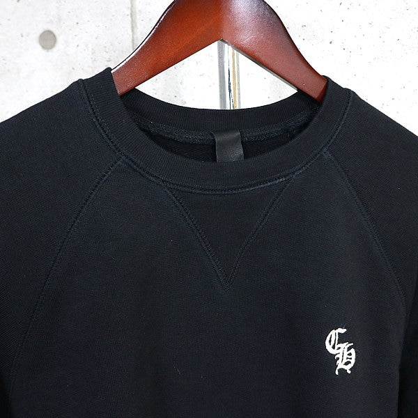 CHROME HEARTS SLO RIDE Crewneck Sweatshirt Black Size L