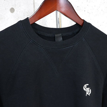 CHROME HEARTS SLO RIDE Crewneck Sweatshirt Black Size L