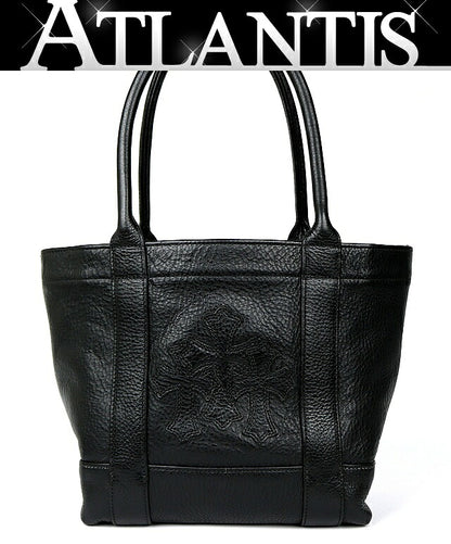 CHROME HEARTS Mini Tote 3 Cemetery Bag Black Size ONE SIZE