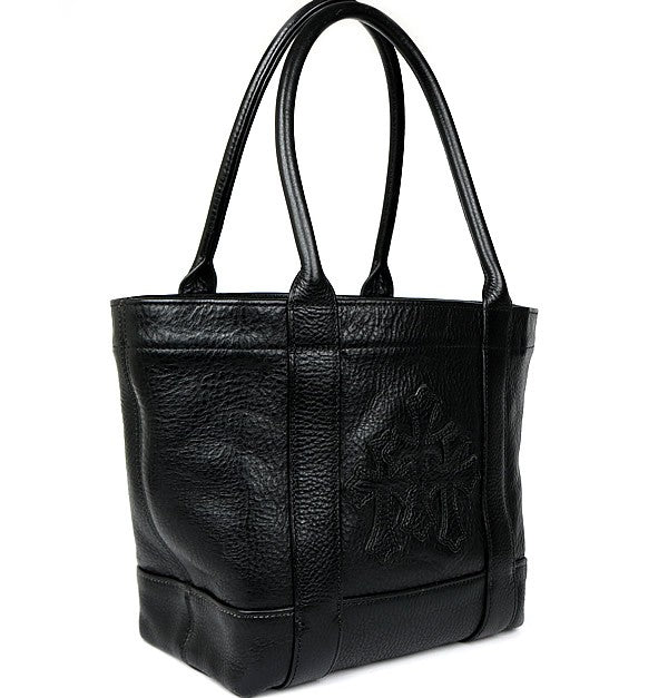CHROME HEARTS Mini Tote 3 Cemetery Bag Black Size ONE SIZE