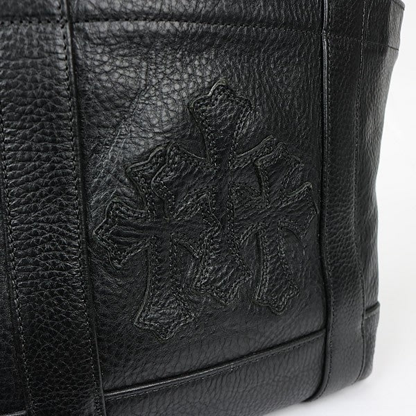 CHROME HEARTS Mini Tote 3 Cemetery Bag Black Size ONE SIZE