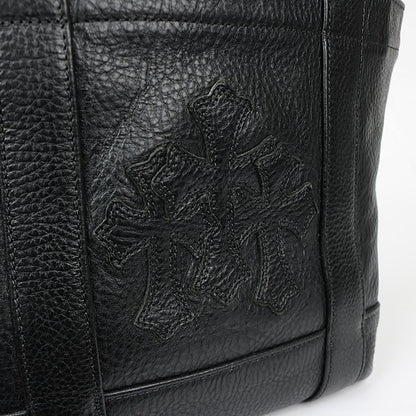 CHROME HEARTS Mini Tote 3 Cemetery Bag Black Size ONE SIZE