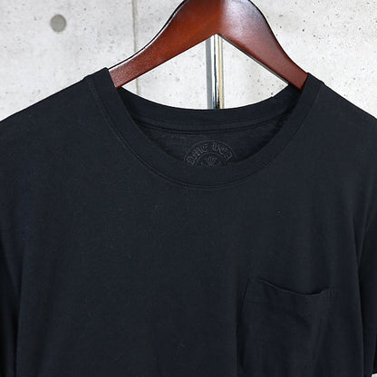 CHROME HEARTS Gradient Logo Cotton T-Shirt Black Size L