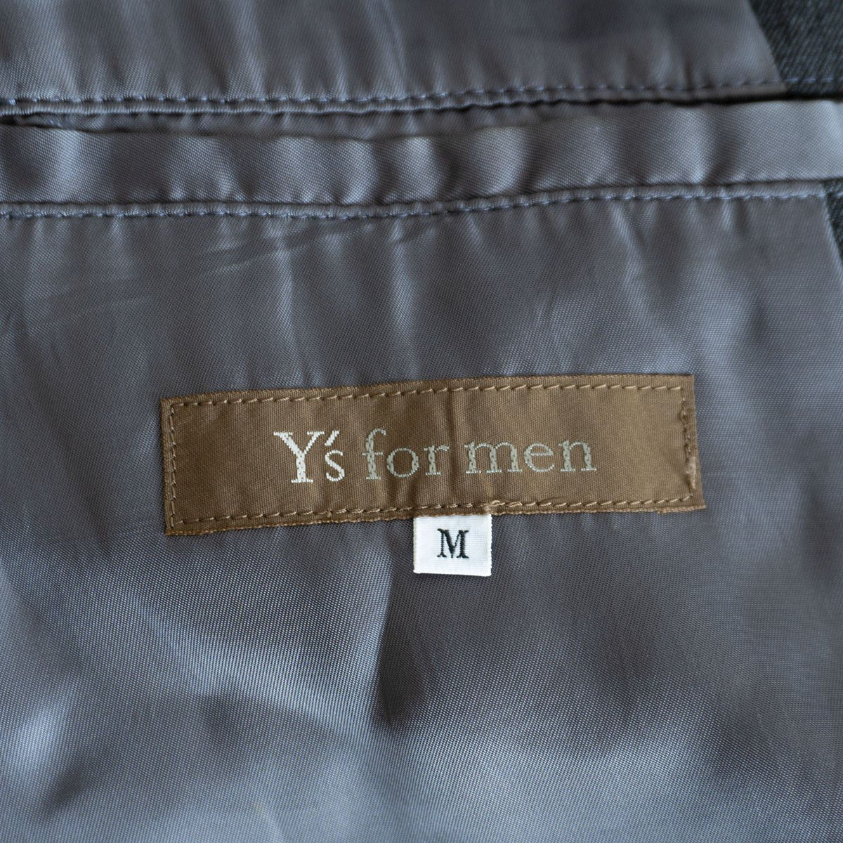 Y's for men 90s Archive Wool Short Balmacaan Coat Size M
