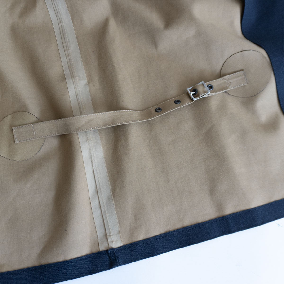 Mackintosh Rubberized Wool Balmacaan Coat Gray Size 38