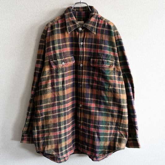 Stussy 90S Plaid Flannel Shirt Size M
