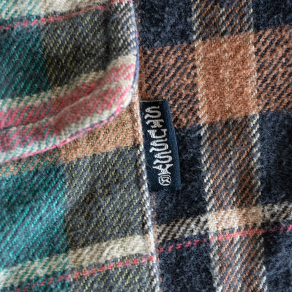 Stussy 90S Plaid Flannel Shirt Size M