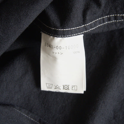 NIGEL CABOURN Black British Officers Shirt Size XL