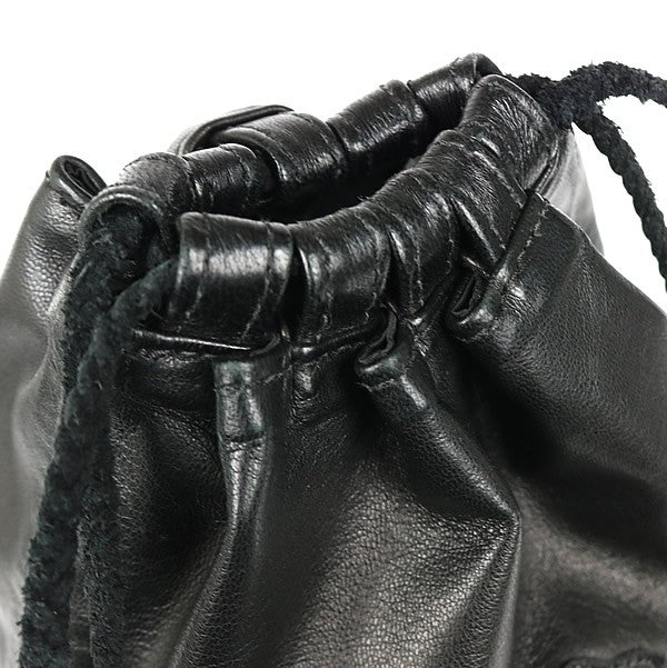 CHROME HEARTS Drawstrings Cross SV925 Black Size ONE SIZE