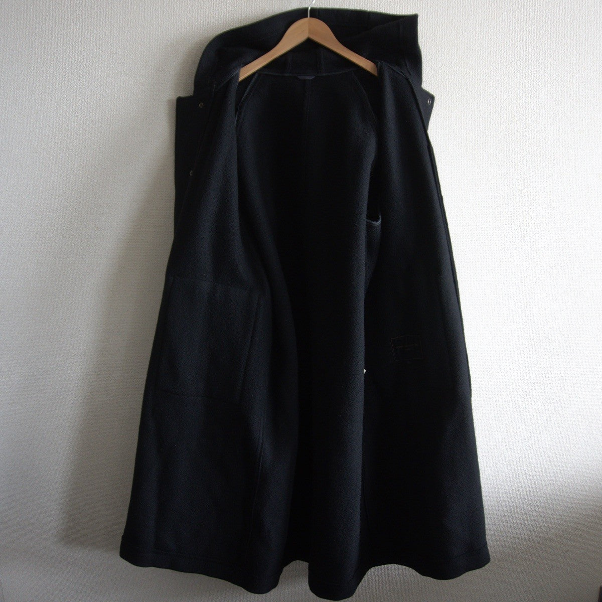 Comme des Garcons 90 Hooded Long Coat Size S