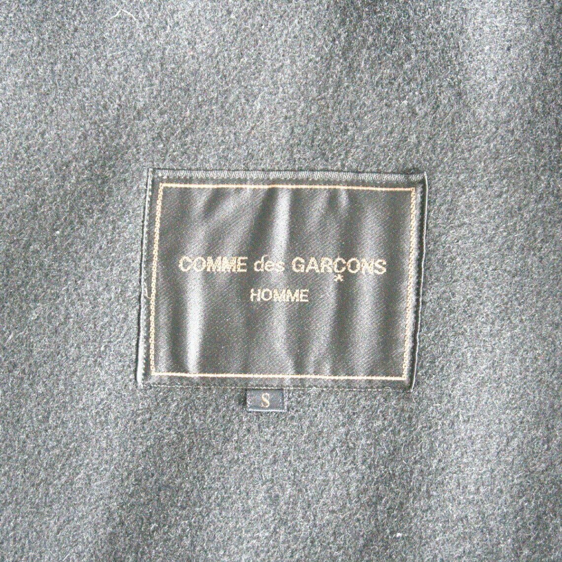 Comme des Garcons 90 Hooded Long Coat Size S