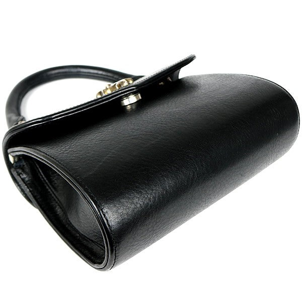 CHROME HEARTS DOG ADAMS Small CH Cross Leather Black