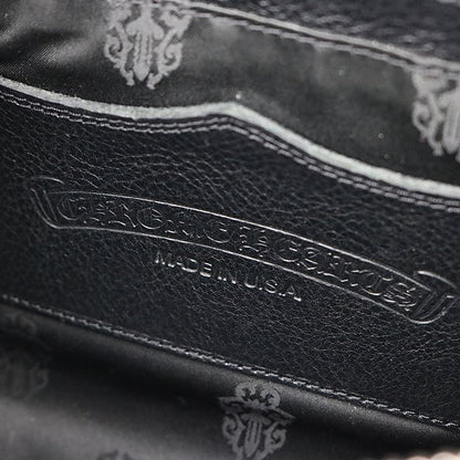 CHROME HEARTS DOG ADAMS Small CH Cross Leather Black