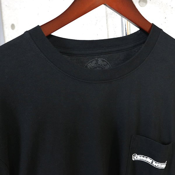 CHROME HEARTS Old English Scroll Label T-Shirt Black Size L