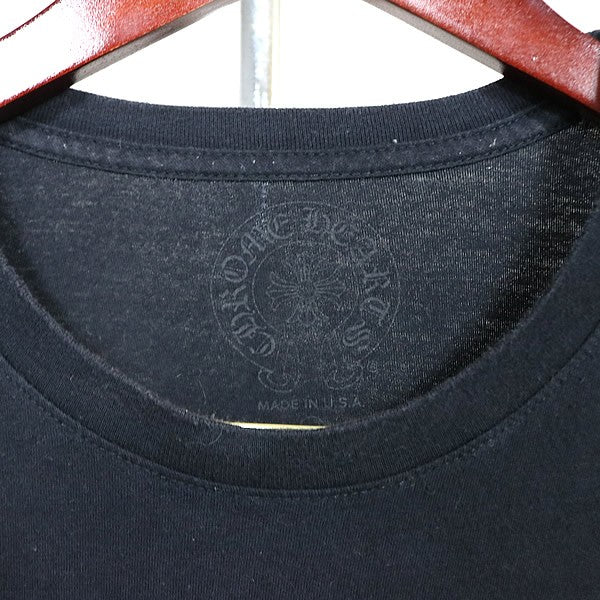 CHROME HEARTS Foti Print Long Sleeve T-Shirt Black Size L