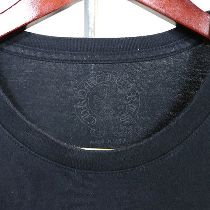 CHROME HEARTS Foti Print Long Sleeve T-Shirt Black Size L