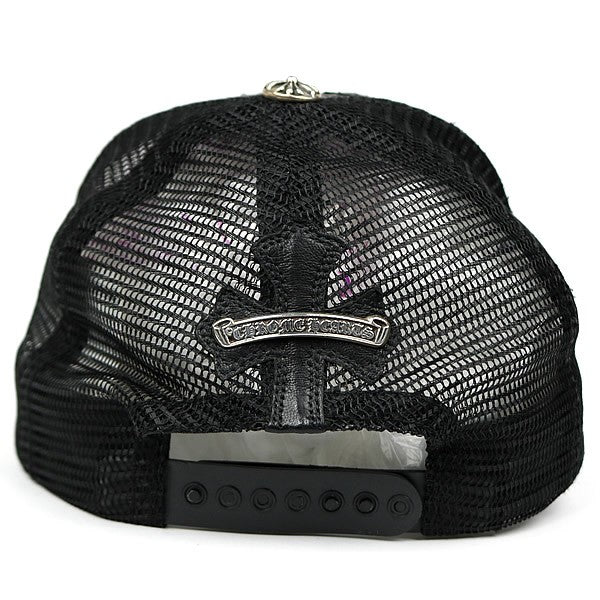CHROME HEARTS Cemetery Cross Patch Hat Black Size ONE SIZE