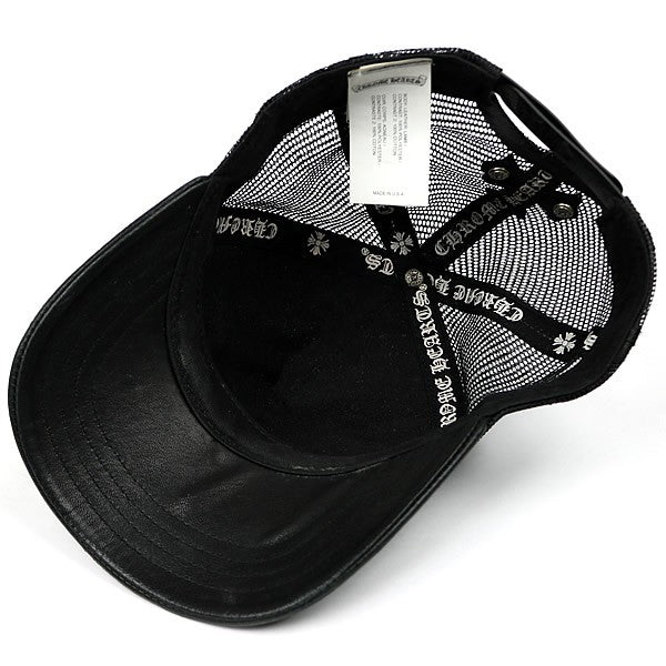CHROME HEARTS Cemetery Cross Patch Hat Black Size ONE SIZE