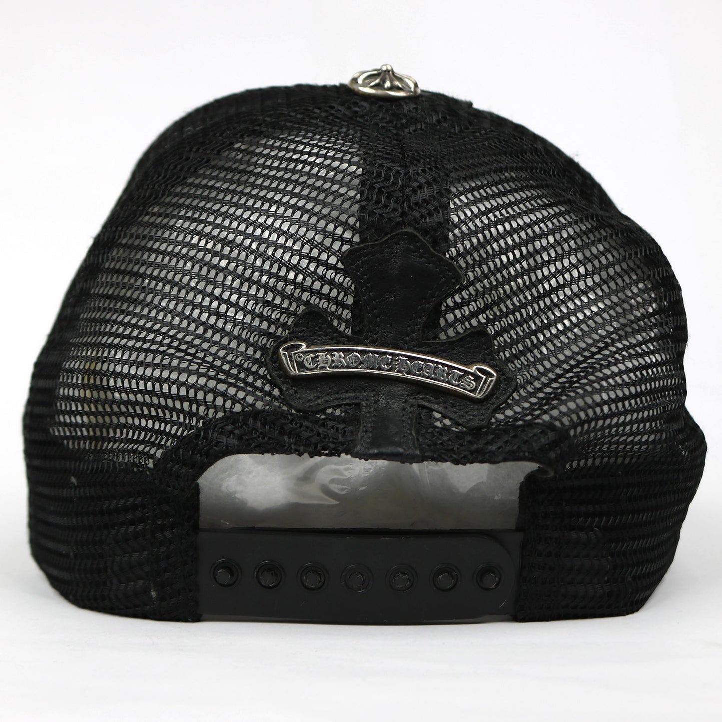 CHROME HEARTS Cemetery Cross Patch Hat Black Size ONE SIZE