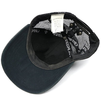 CHROME HEARTS Cemetery Cross Patch Hat Black Size ONE SIZE