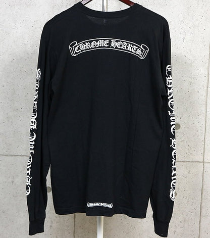 CHROME HEARTS Old English Scroll Label T-Shirt Multi Size L