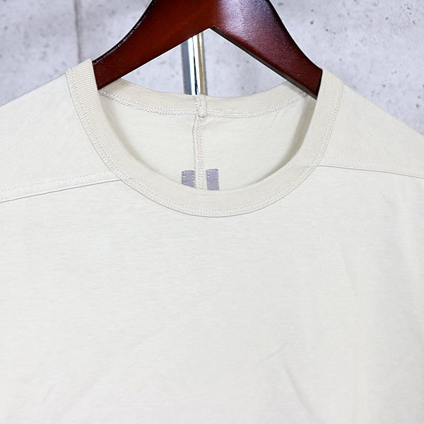 RICK OWENS RU01F2232-JA Short Sleeve T-Shirt Beige Size M