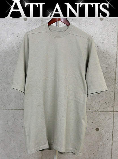 RICK OWENS Tommy Short Sleeve T-Shirt Beige Size S