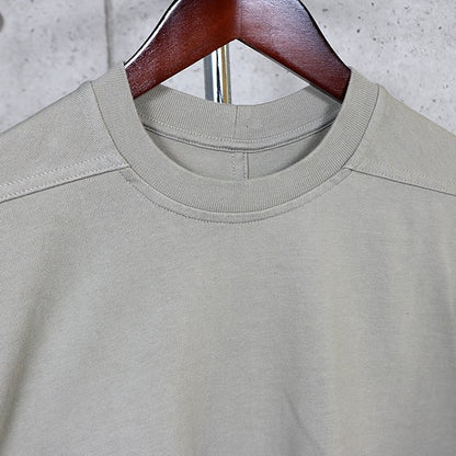 RICK OWENS Tommy Short Sleeve T-Shirt Beige Size S