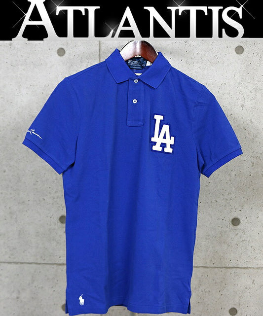 RALPH LAUREN LA Dodgers Collaboration Shirt Blue Polo Size XS