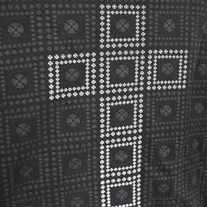 CHROME HEARTS Framed Cross Back Print Hoodie Black Size M