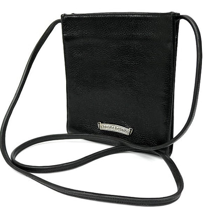 CHROME HEARTS Square Pocket Small CH Cross Bag Black