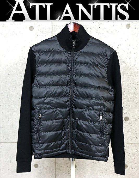 RALPH LAUREN RLX Down Knit Panel Jacket Black Size XS