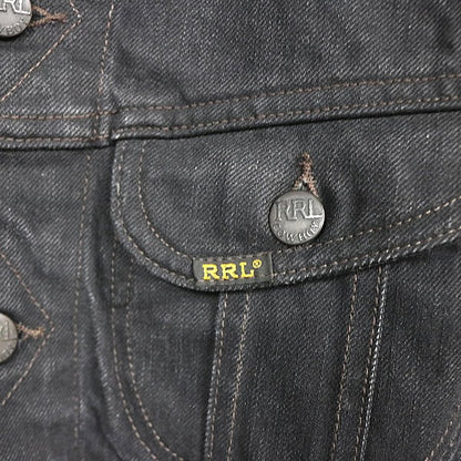 RALPH LARUREN RRL 271-J Denim Jacket Black Size S