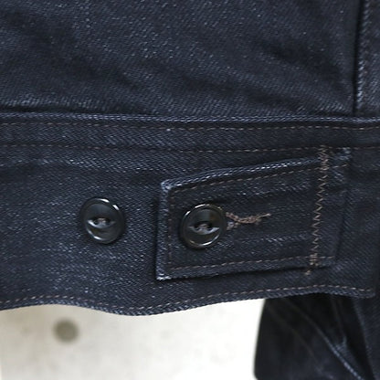 RALPH LARUREN RRL 271-J Denim Jacket Black Size S