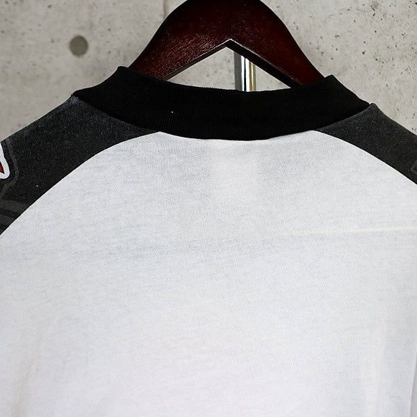SAINT MICHAEL MORTOR CYCLE Long Sleeve TEE Gray/Red Size OS