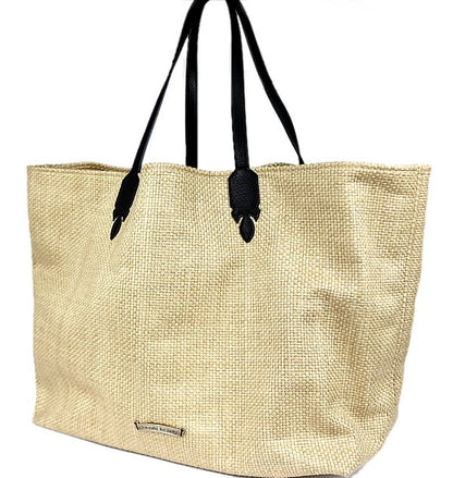 CHROME HEARTS Large CH Plus Beach Bag Beige Size ONE SIZE