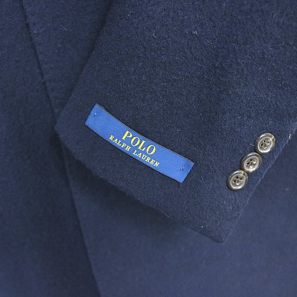 RALPH LARUREN Chesterfield Coat Navy Size S