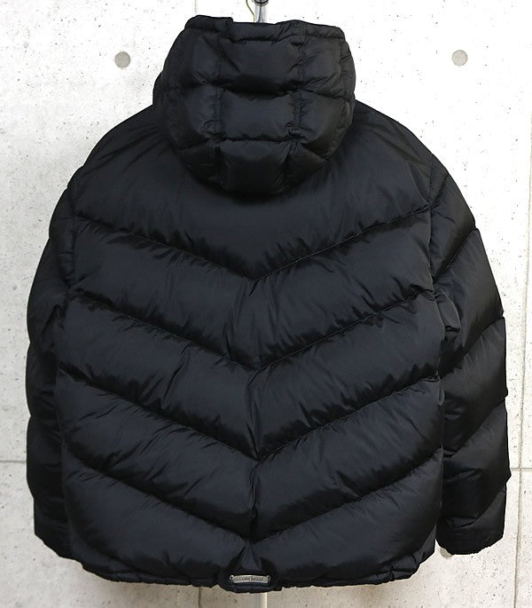 CHROME HEARTS Half Dagger Zip Pullover Hoodie Black Size L
