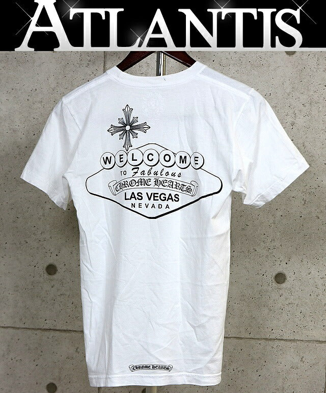 CHROME HEARTS Las Vegas Exclusive T-Shirt White Size S