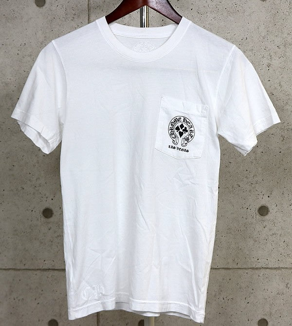 CHROME HEARTS Las Vegas Exclusive T-Shirt White Size S