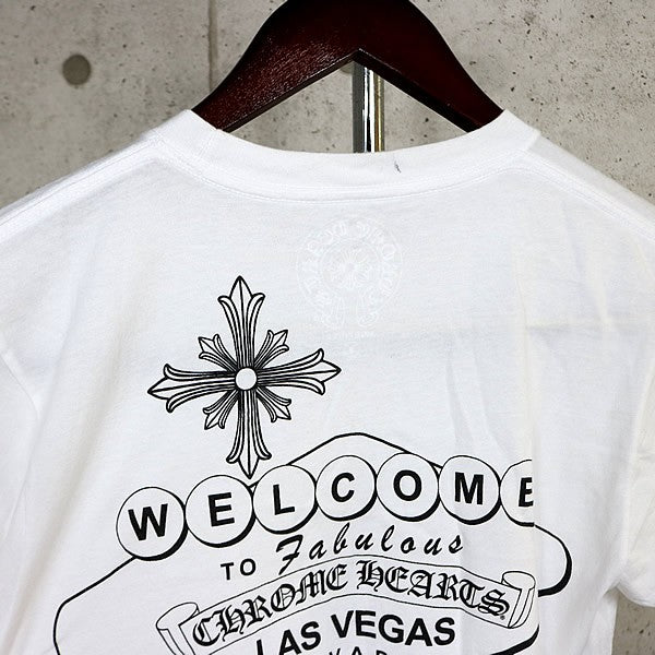 CHROME HEARTS Las Vegas Exclusive T-Shirt White Size S