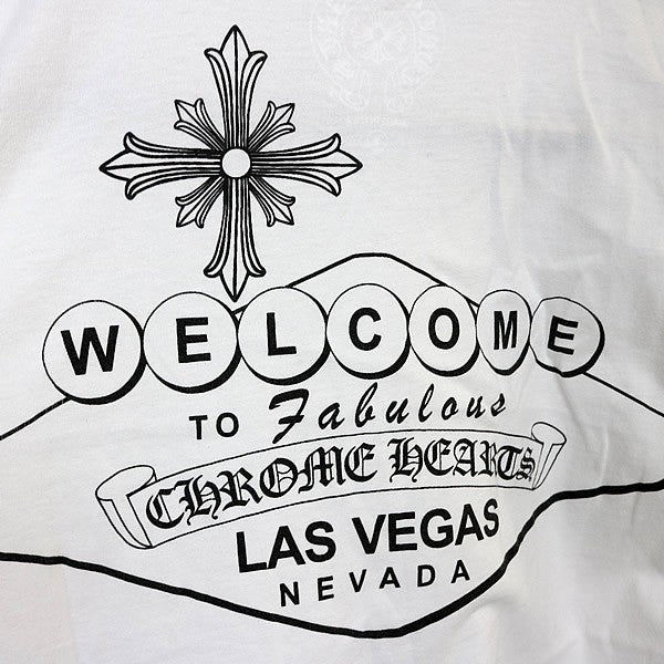 CHROME HEARTS Las Vegas Exclusive T-Shirt White Size S