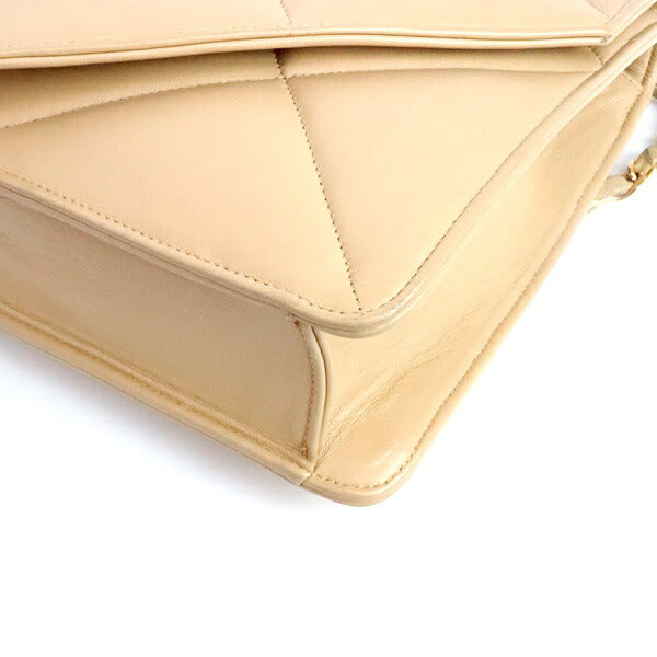 CHANEL Vintage Matelasse Chain Bag Lambskin Size ONE SIZE