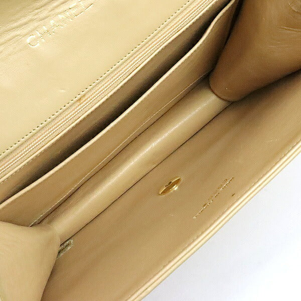 CHANEL Vintage Matelasse Chain Bag Lambskin Size ONE SIZE