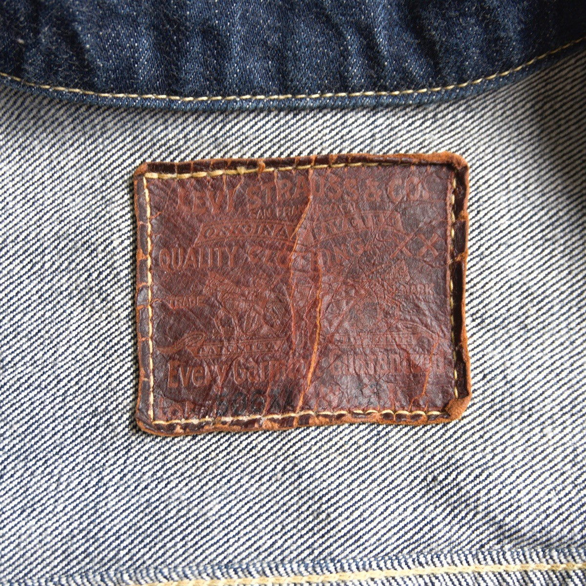 Levi's Vintage Clothing Big E Denim Jacket Size 42