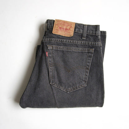 Levi's 80s Black 505s Denim Pants Size 36×34